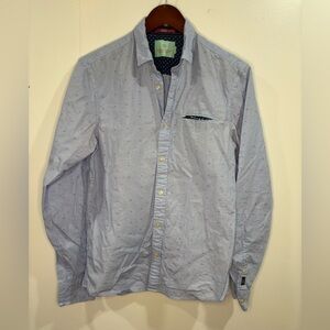 Men's Scotch & Soda Juiced Up Regular Fit Long Sleeve Button Up Size Small